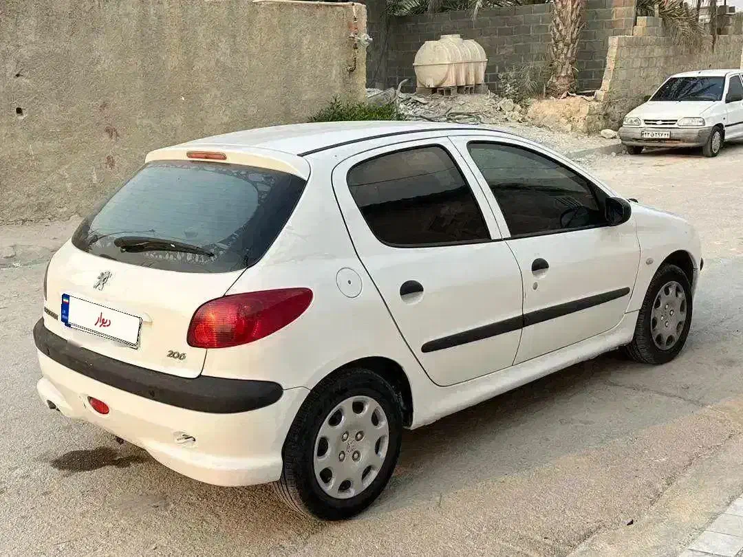 206 مدل 97 تیپ 2 در عسلویه|خودرو سواری و وانت|لامرد, |دیوار
