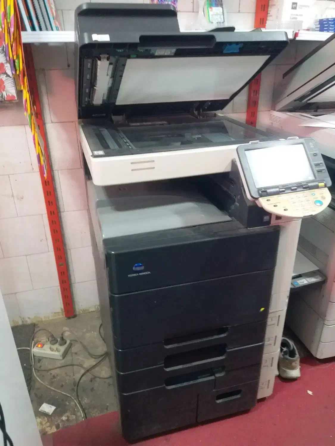 دستگاه فتوکپی رنگی konica minolta|پرینتر، اسکنر، کپی، فکس|مراغه, |دیوار