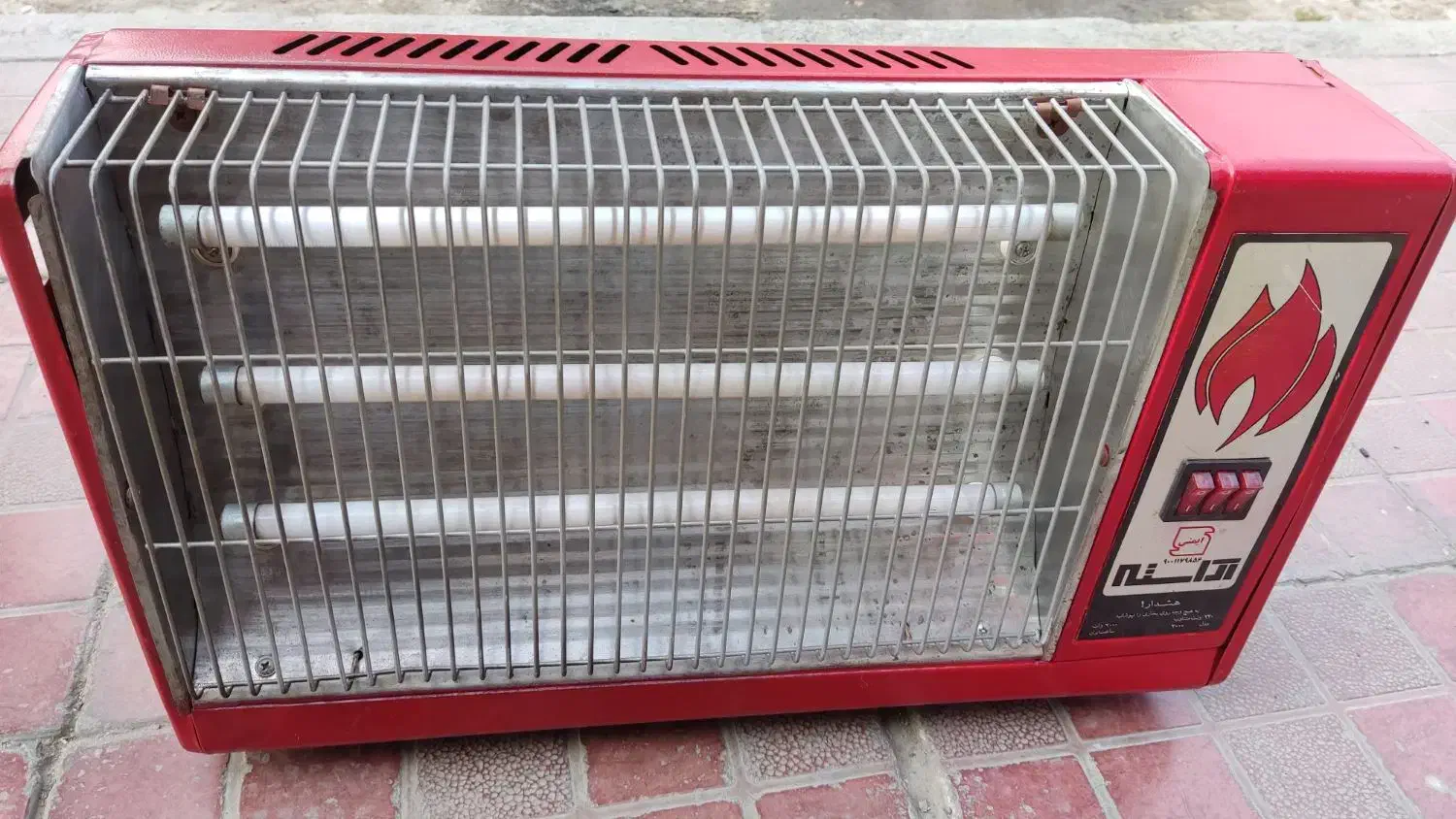 بخاری برقی آراسته 2000|بخاری، هیتر، شومینه|اصفهان, سروستان|دیوار