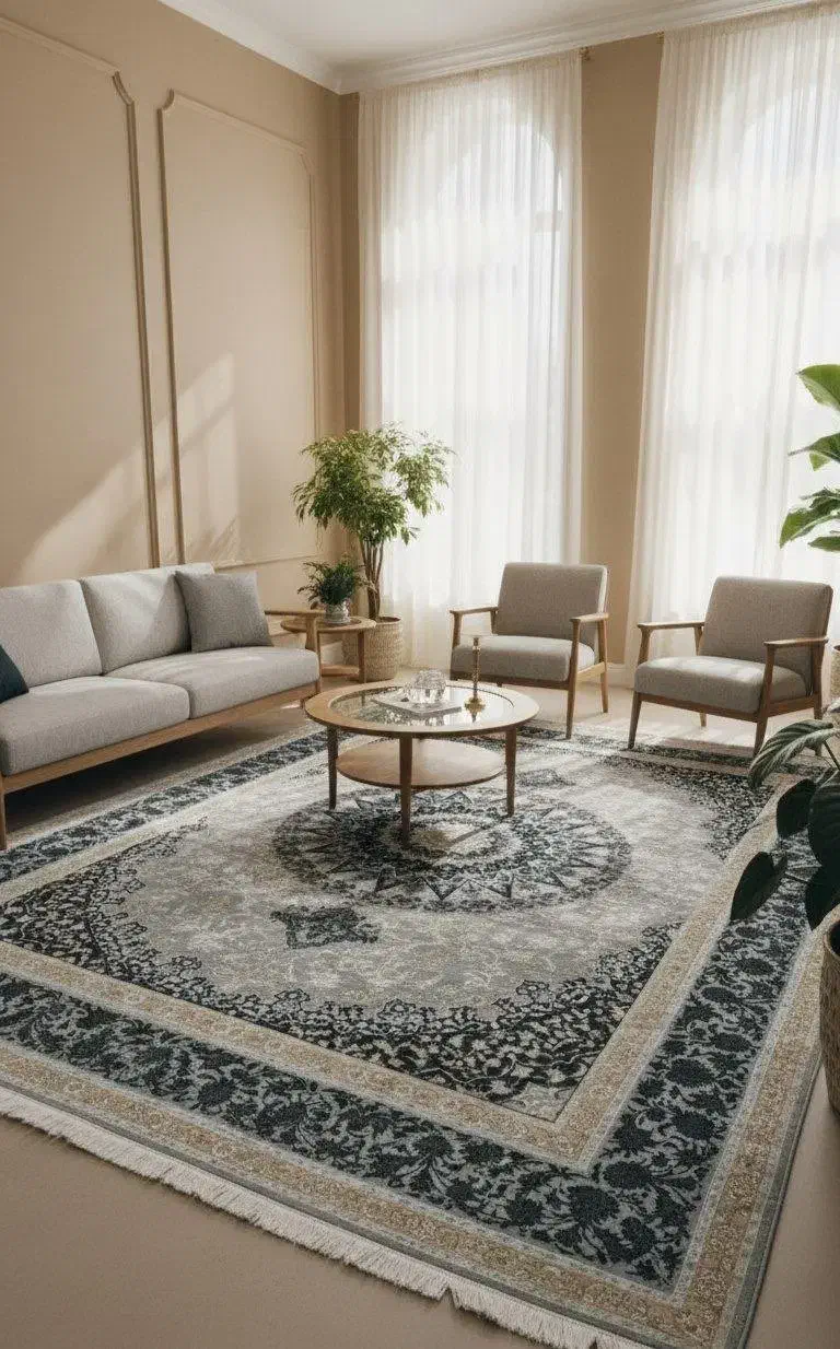 فرشینه/فرش زینتی|فرش|خمینی‌شهر, |دیوار