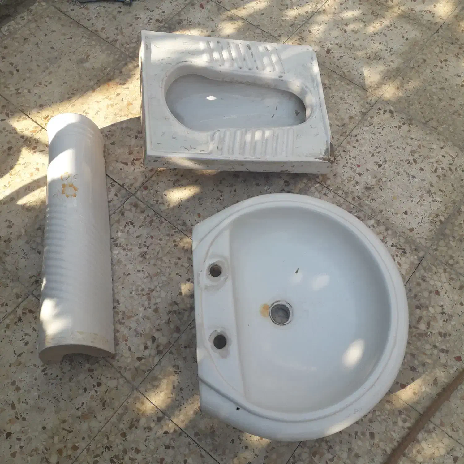 معاوضه سنگ روشویی تمیز|لوازم سرویس بهداشتی|بندر گناوه, |دیوار