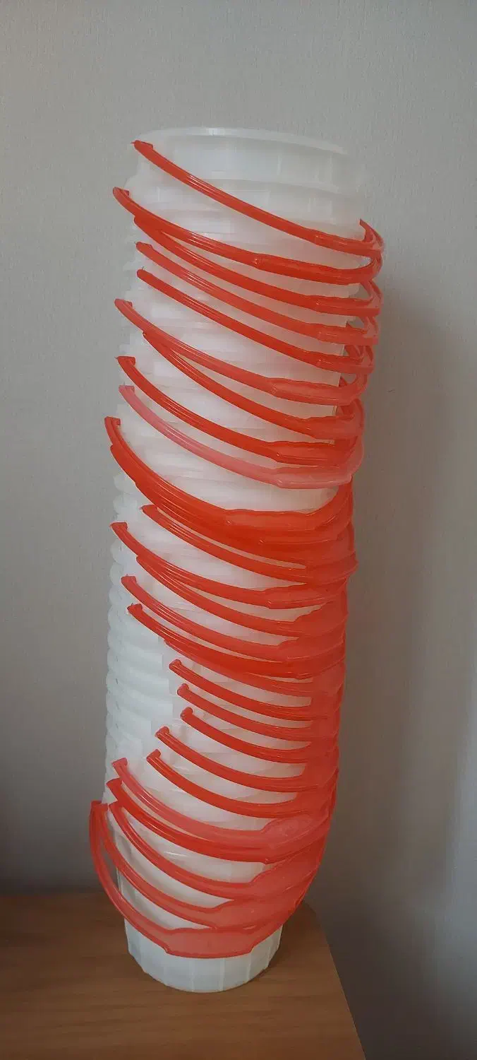 سطل پلاستیکی نودسته دار|ظروف نگهدارنده، پلاستیکی، یکبارمصرف|رشت, جهاد|دیوار