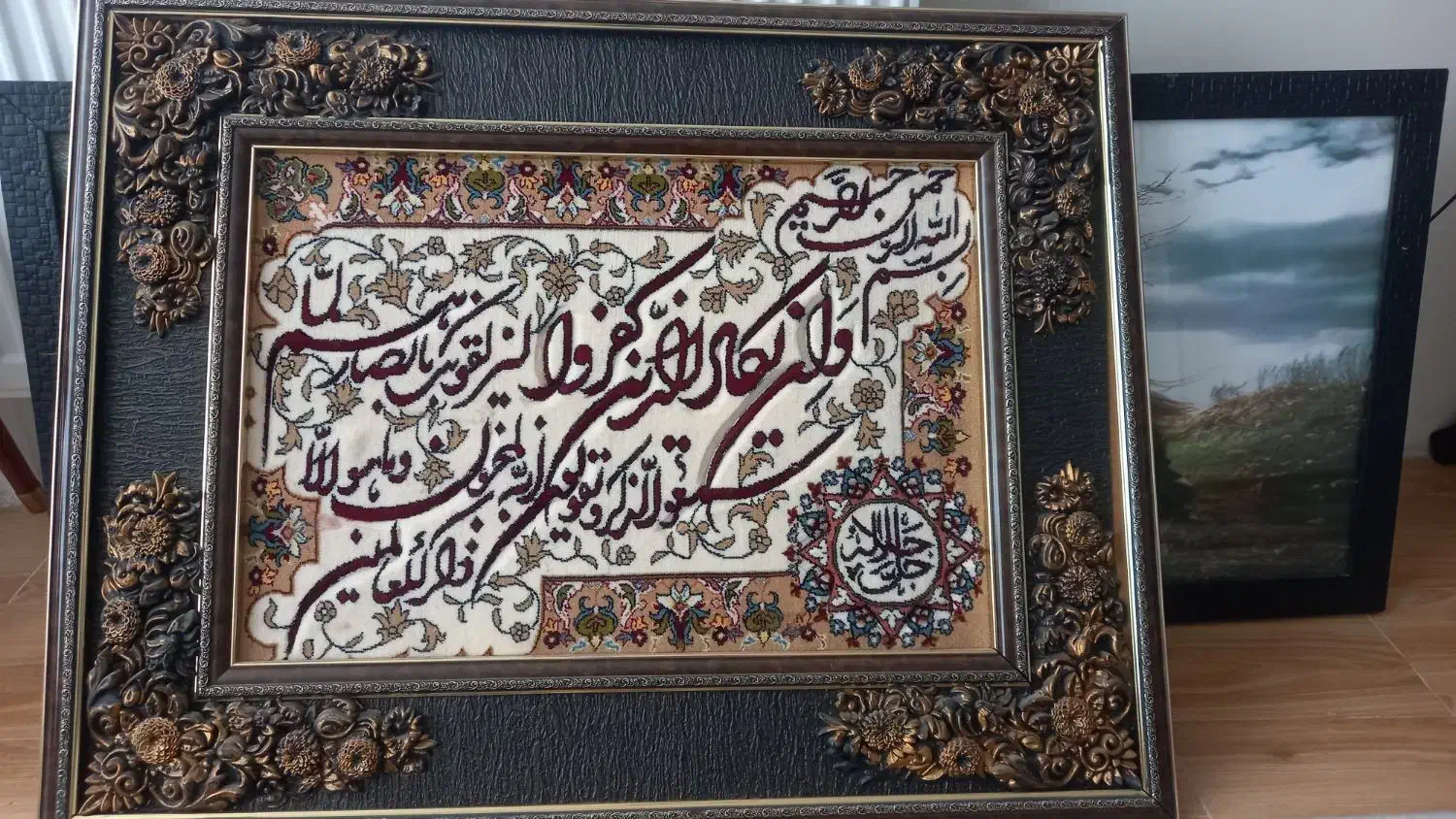 تابلو فرش ماشینی|تابلو فرش|کرمانشاه, |دیوار