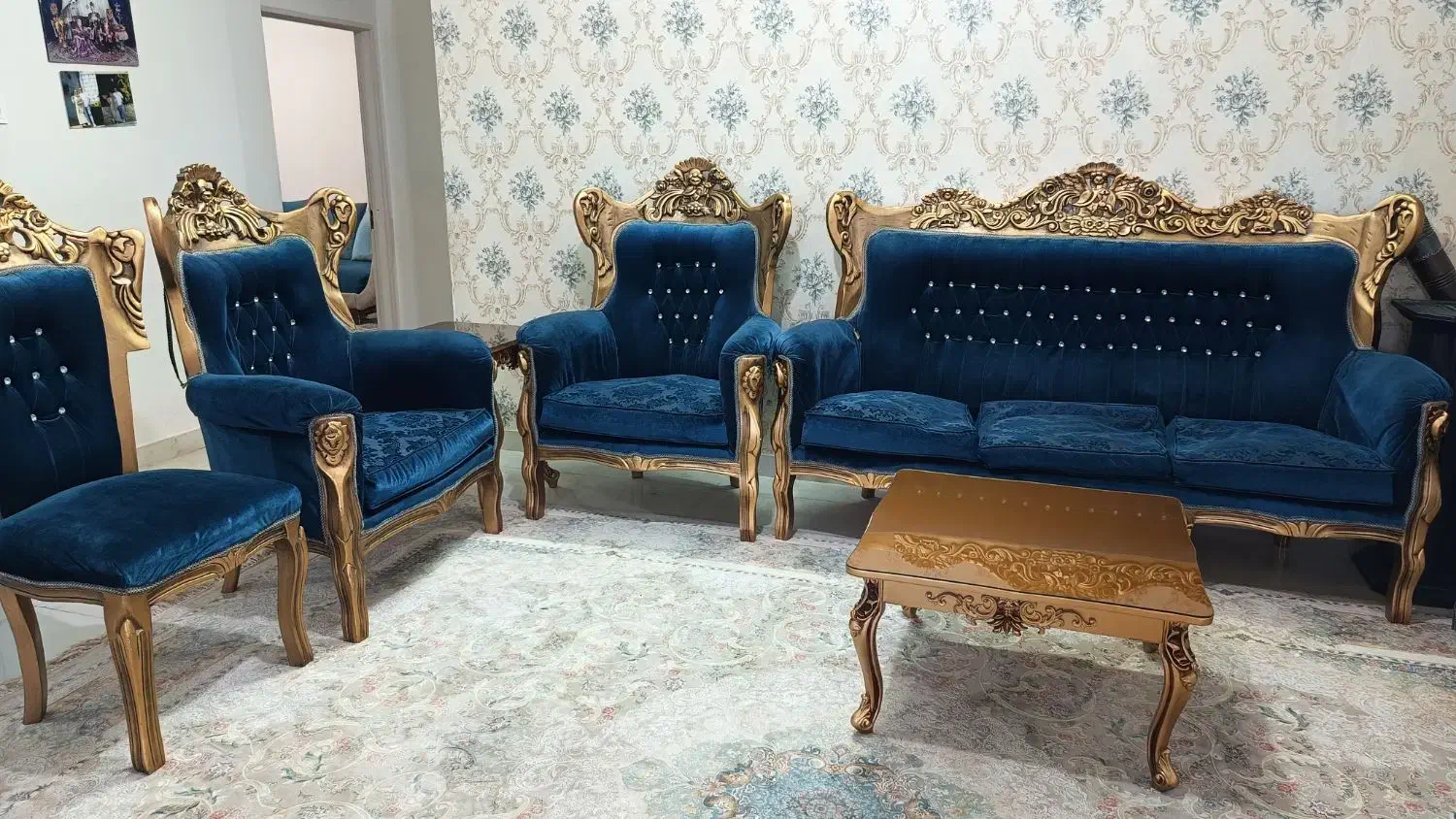 مبل استیل|مبلمان خانگی و میز عسلی|مشهد, کلاته برفی|دیوار