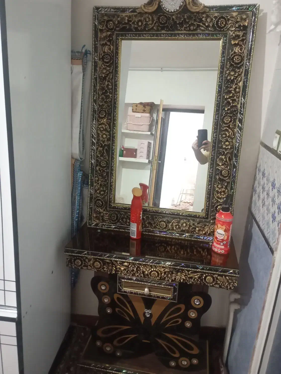 ایینه شمدان|آینه|یامچی, |دیوار