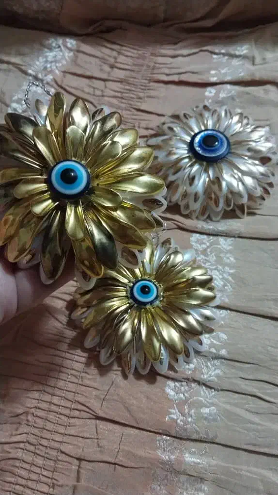 دیوار کوب کریستالی چشم زخم|صنایع دستی و سایر لوازم تزئینی|اهواز, بهارستان|دیوار