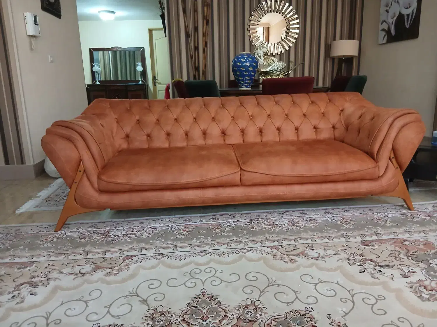 کاناپه سه نفره|مبلمان خانگی و میز عسلی|شاهین‌شهر, فردوسی|دیوار