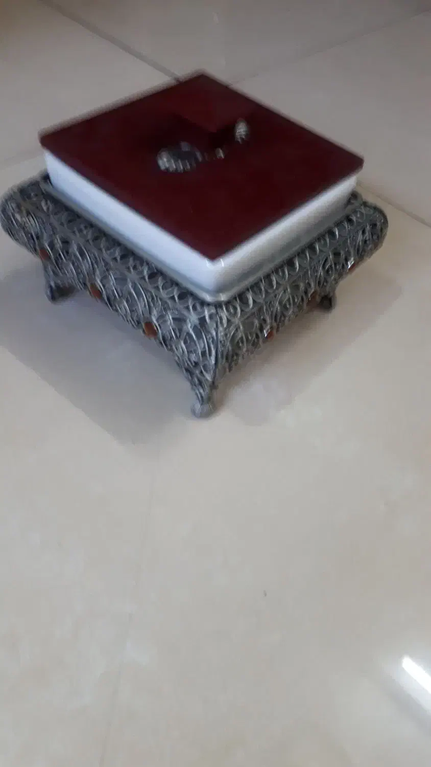 قندان پیوتر نونو|کلکسیون اشیاء عتیقه|تهران, سازمان برنامه جنوبی|دیوار