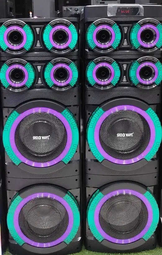 فروش اسپیکر شاک ویو با شرایط ویژه|سیستم صوتی خانگی|قم, علی آباد سعدگان|دیوار