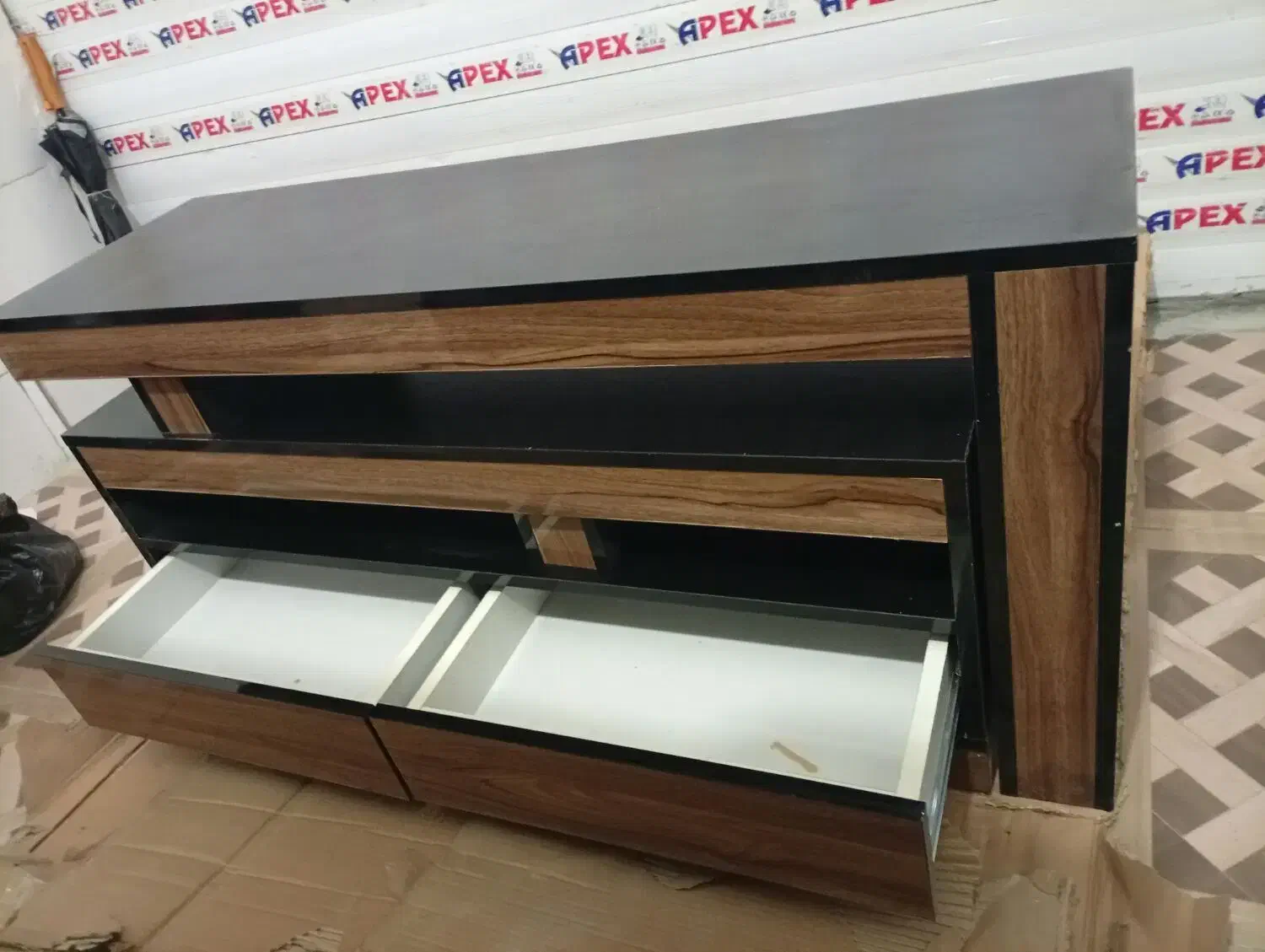 کابینت فلزی.زیر تلویزیون|جاکفشی، کمد، دراور|جوانرود, |دیوار