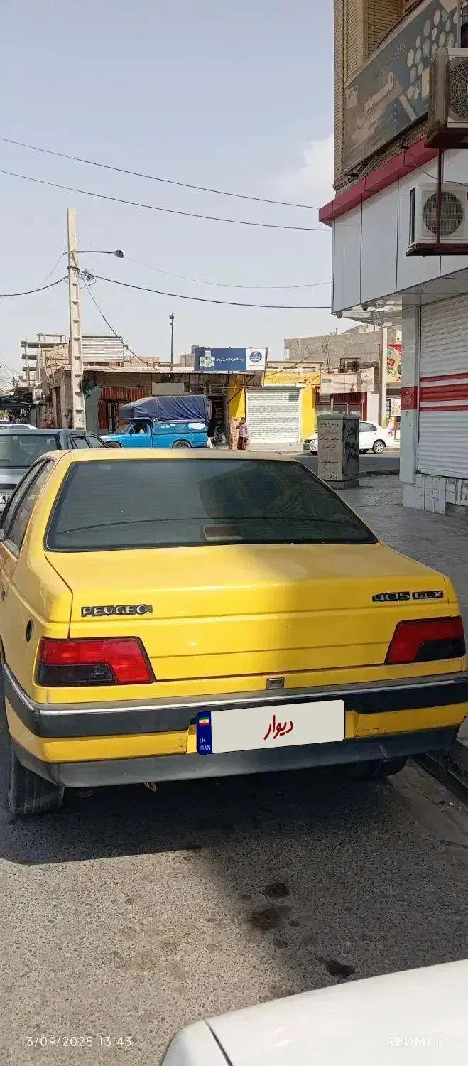 تاکسی پژو 405 دو گانه برون شهری|خودرو سواری و وانت|ایرانشهر, |دیوار