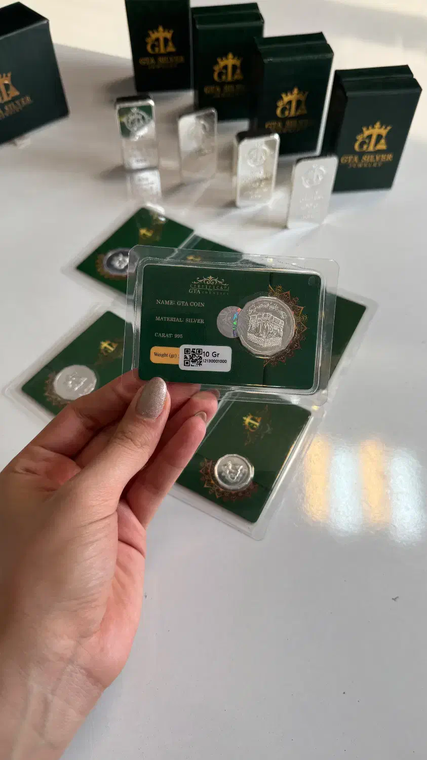 سکه نقره ،نقره خالص ۹۹۵ ،اصل و پلمپ|کلکسیون سکه، تمبر، اسکناس|تبریز, |دیوار