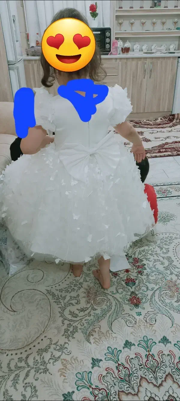 پیراهن کاملاسالم سفیدفقط یک بارپوشیده|لباس|رشت, یخسازی|دیوار