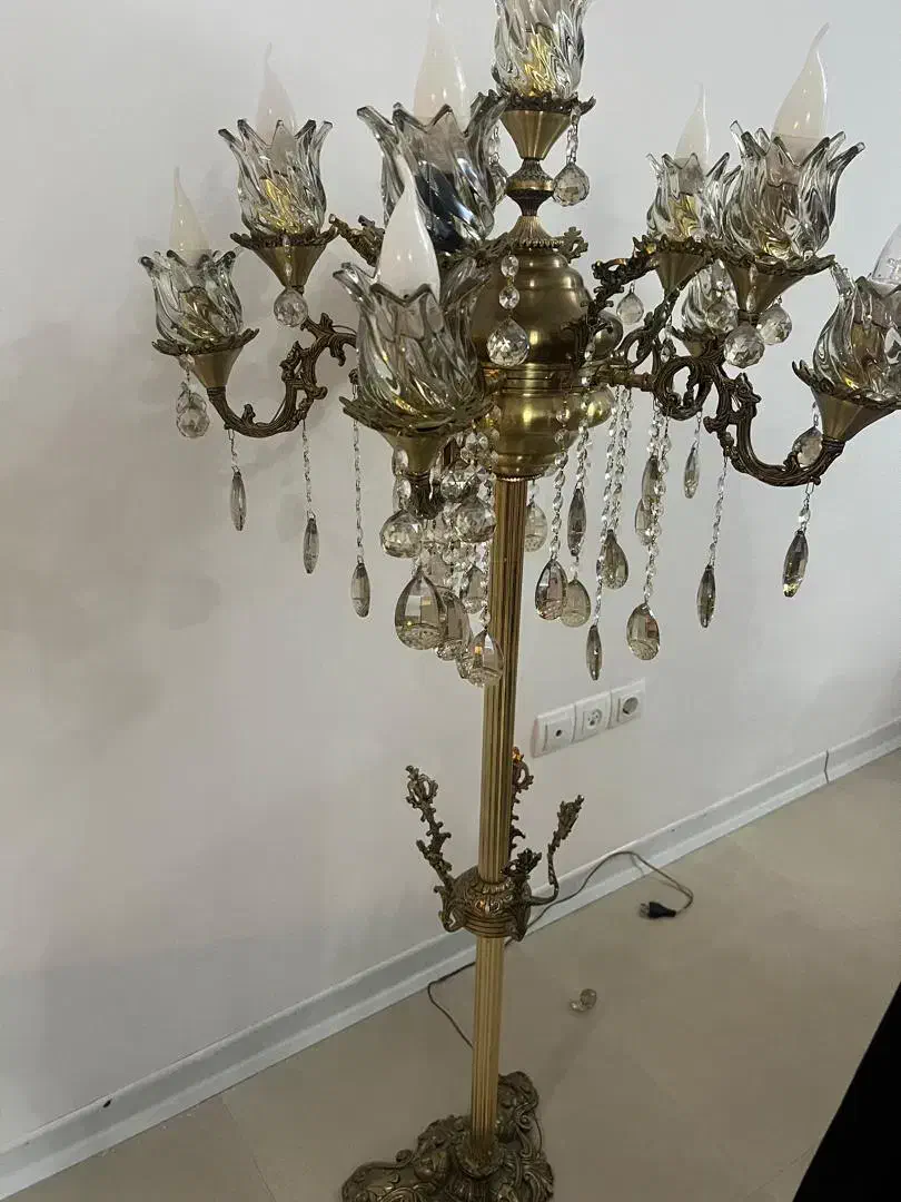 آباژور لوستری برنز|چراغ خواب و آباژور|فردیس, فردیس|دیوار