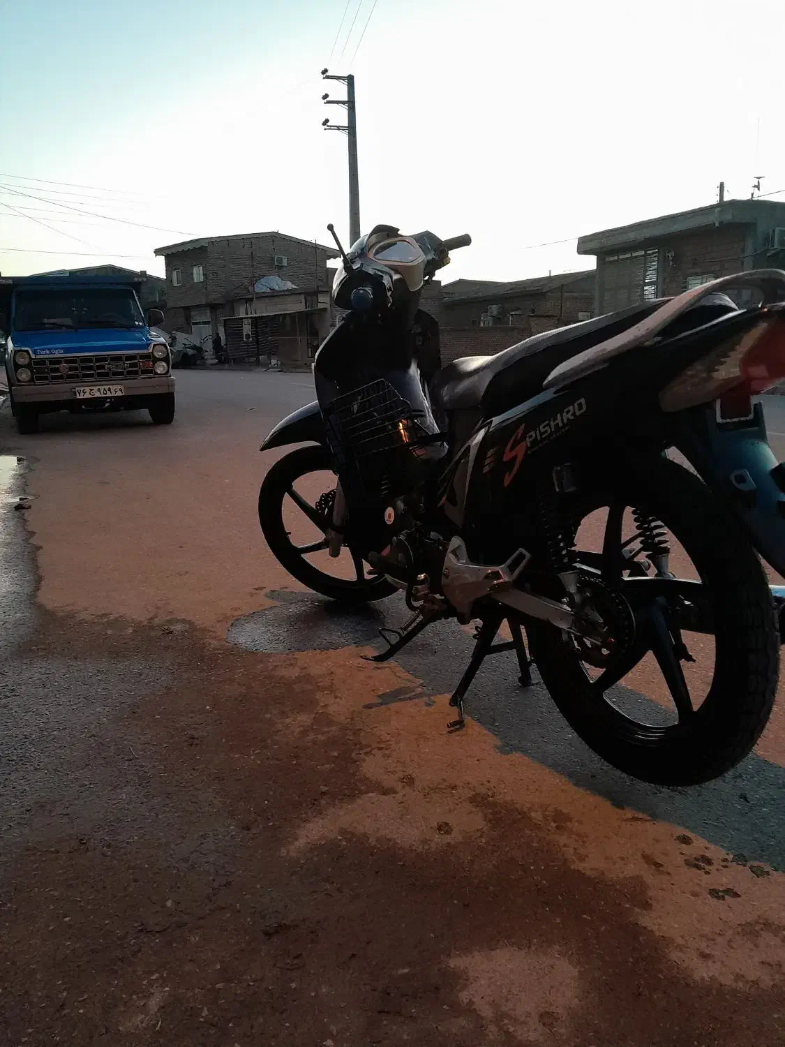 موتور بی کلاج مزایده|موتورسیکلت|بندر ترکمن, |دیوار