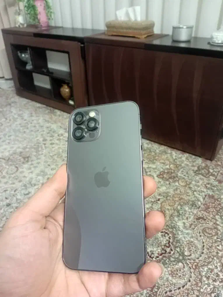 iphone 12 pro 256 ZA باطری 87|موبایل|کرج, شهرک بنفشه|دیوار