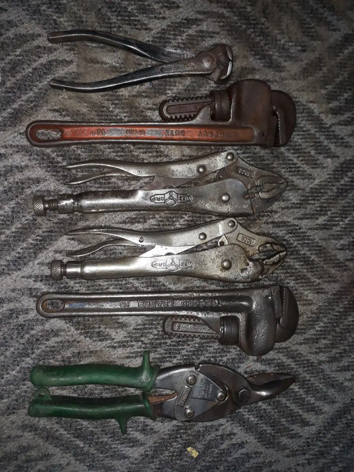 انبرقفلی ، لوله گیر ، قیچی ، گاز انبر|ابزارآلات|آبادان, |دیوار