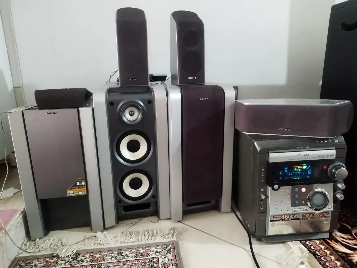 ضبط و باند|سیستم صوتی خانگی|مشکیندشت, |دیوار