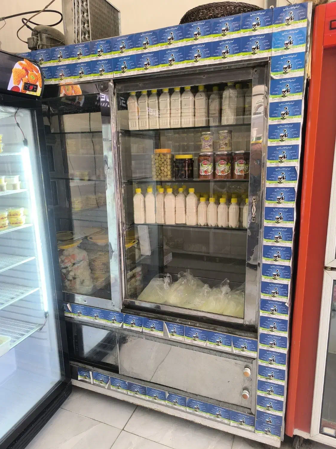 یخچال استیل موتور نو|فروشگاه و مغازه|همدان, |دیوار