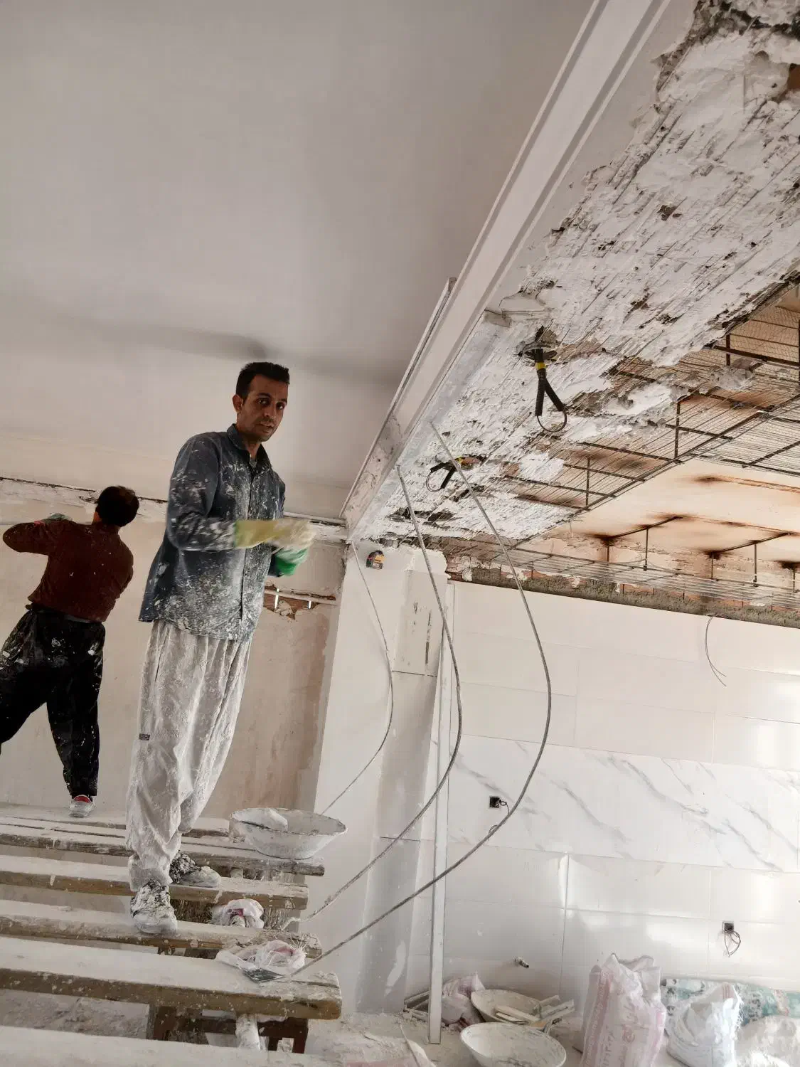 گچ کاری|خدمات پیشه و مهارت|بومهن, |دیوار