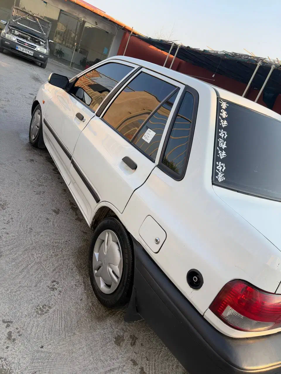 پرایدسفید مدل ۱۳۸۷ سفید عاس|خودرو سواری و وانت|ساری, |دیوار