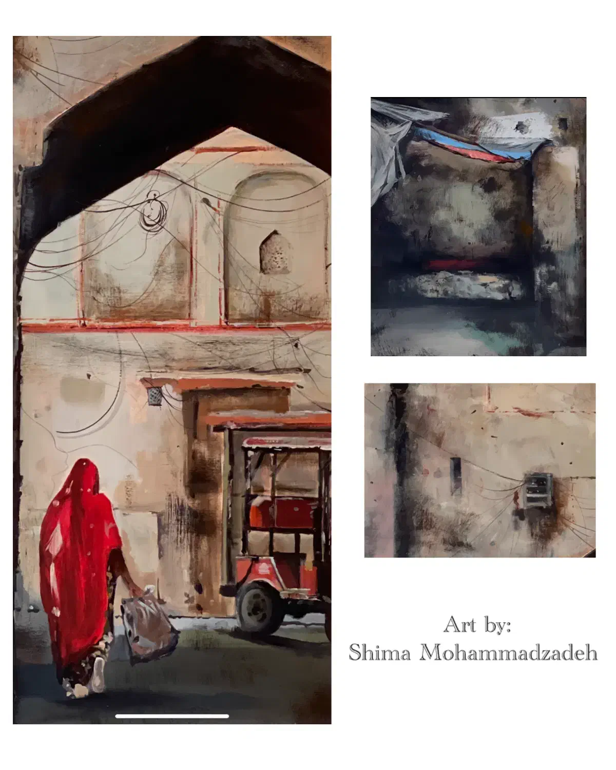 نقاشی|تابلو، نقاشی، عکس|رشت, سعدی (تختی)|دیوار