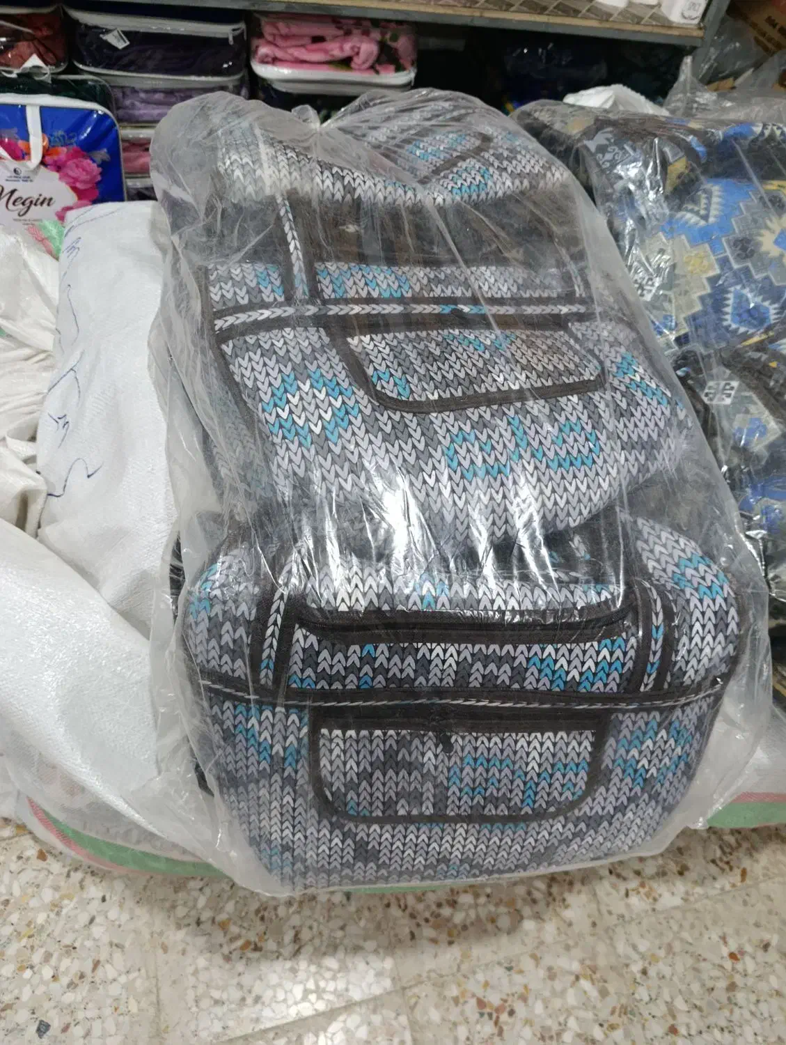 فروش ساک مسافرتی سه تایی درطرح ورنگبندی موجود|کیف، کفش، کمربند|بروجرد, |دیوار