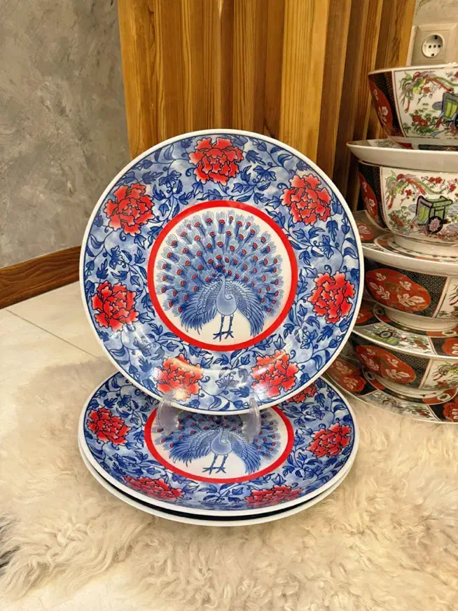 کاسه بشقاب ژاپنی آنتیک|ظروف سرو و پذیرایی|تهران, نیروی هوایی (پیروزی)|دیوار