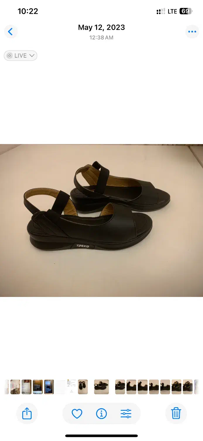 کفش  صندل  سایز 38|کیف، کفش، کمربند|اصفهان, قلعه طبره|دیوار