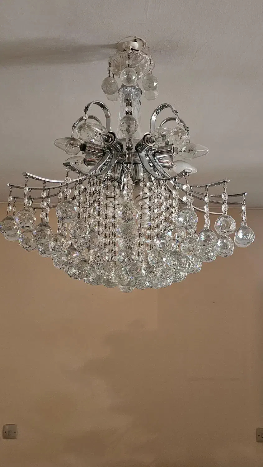 فروش لوستر کریستال|لوستر و چراغ آویز|بندر ماهشهر, |دیوار