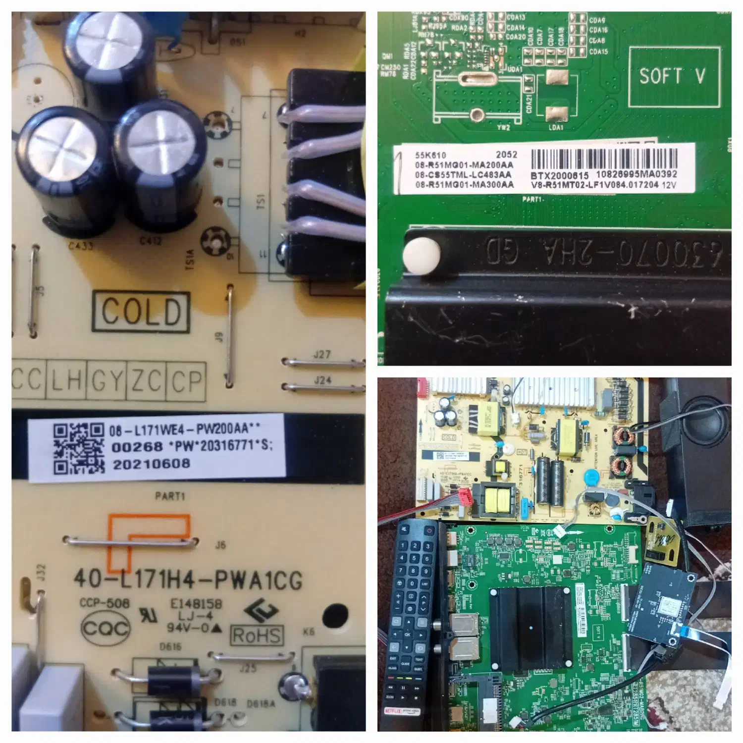 پاورتلویزیون هاسینس۵۵اینچ،۵۵k610vw|تلویزیون و پروژکتور|صدرا-فارس, فاز ۱|دیوار