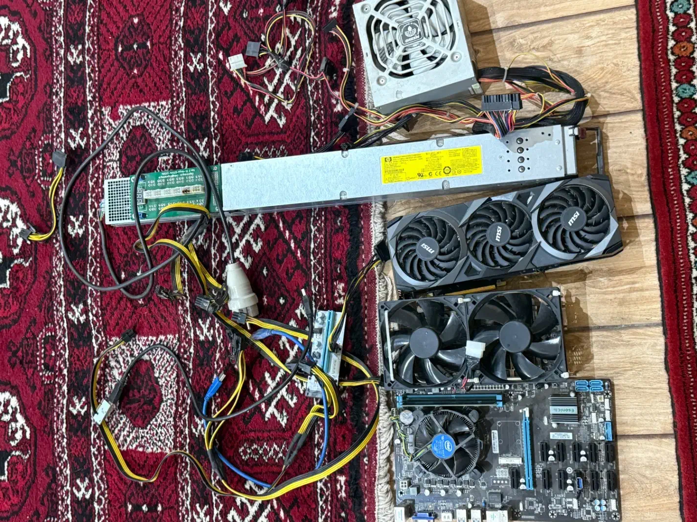 کارت گرافیک نو msi 3070 ventus ۱۶۶۰ superگیمینگ|قطعات و لوازم جانبی رایانه|گنبد کاووس, |دیوار