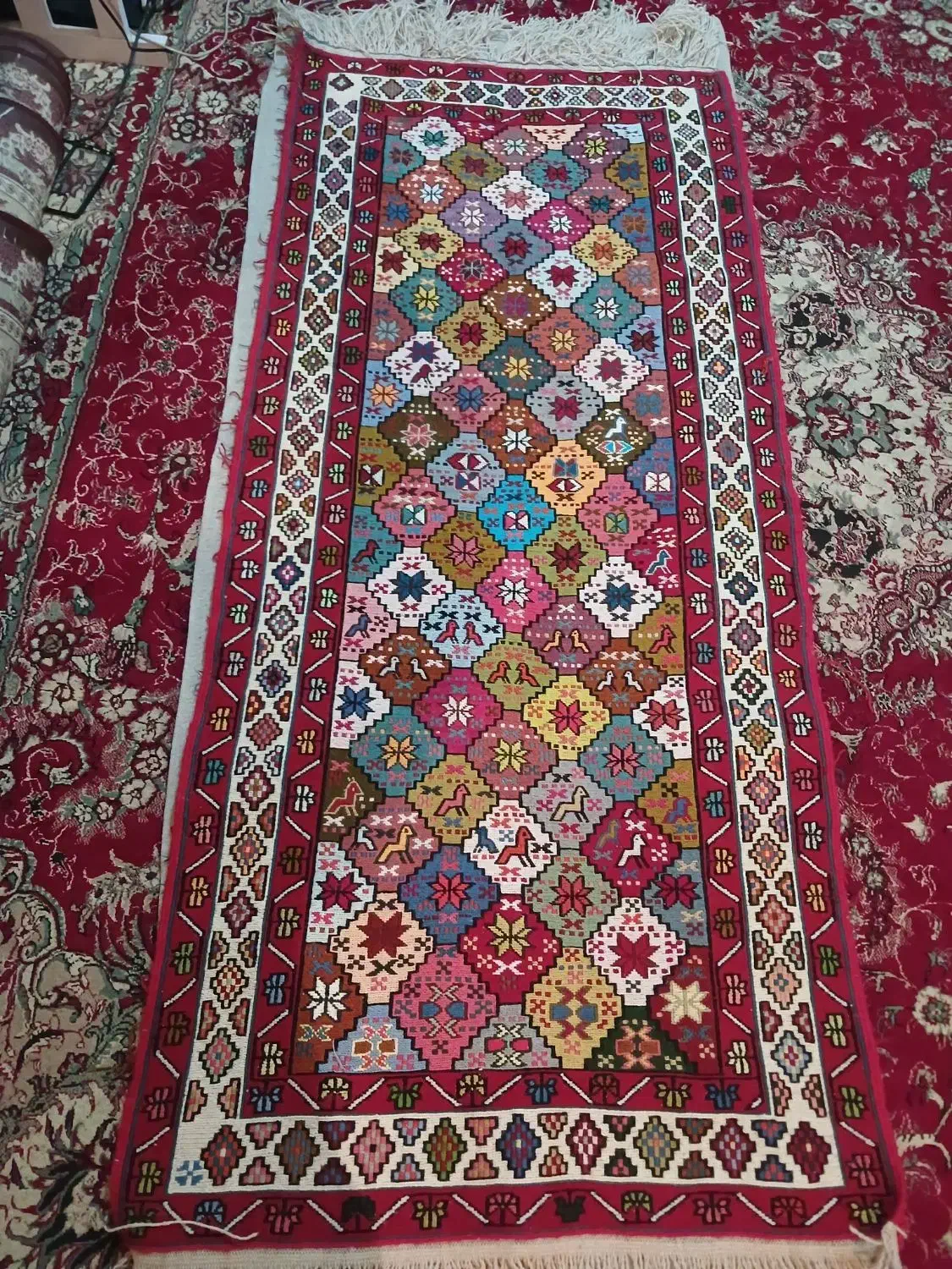 ورنی|گلیم، جاجیم، گبه|تبریز, |دیوار