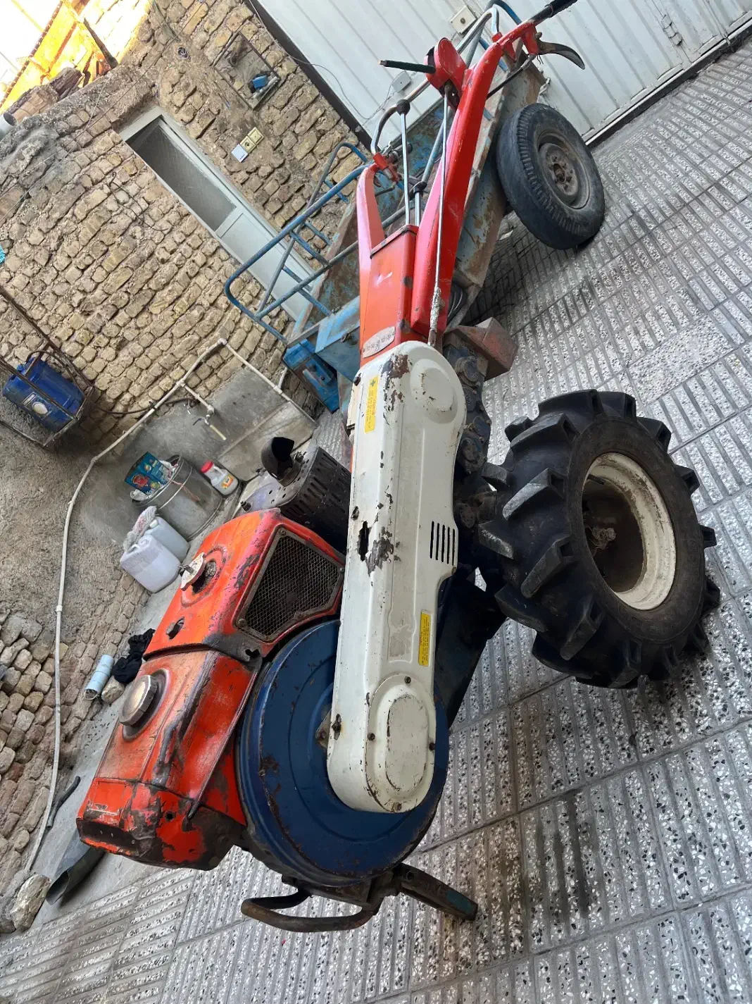 تیلر به همراه ادوات کشاورزی|خودرو سنگین|آزادشهر, |دیوار