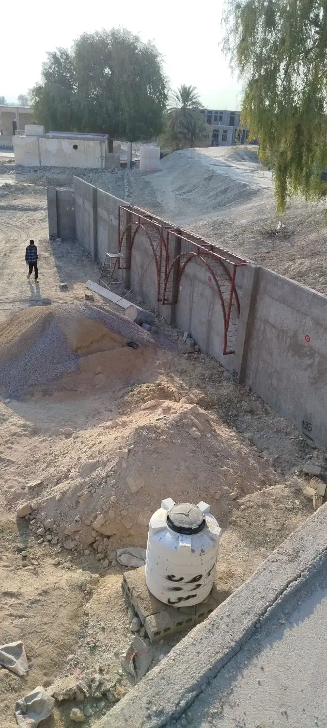 دیوار چینی سیمانکاری نرمه کشی|خدمات پیشه و مهارت|ایذه, |دیوار