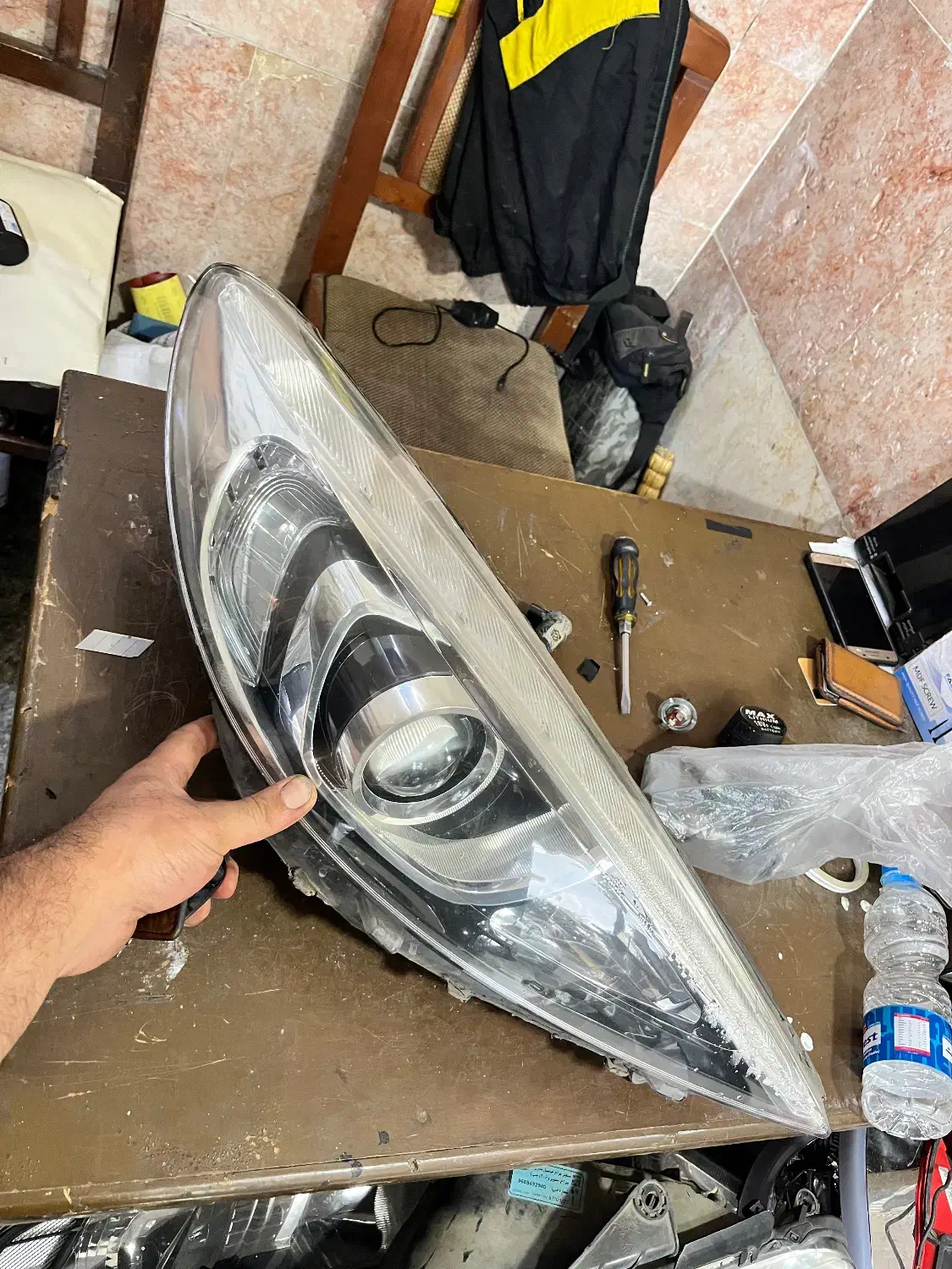 چراغ جلو ۲۰۷ سمت شاگرد|قطعات یدکی و لوازم جانبی|لاهیجان, کوی خزر|دیوار