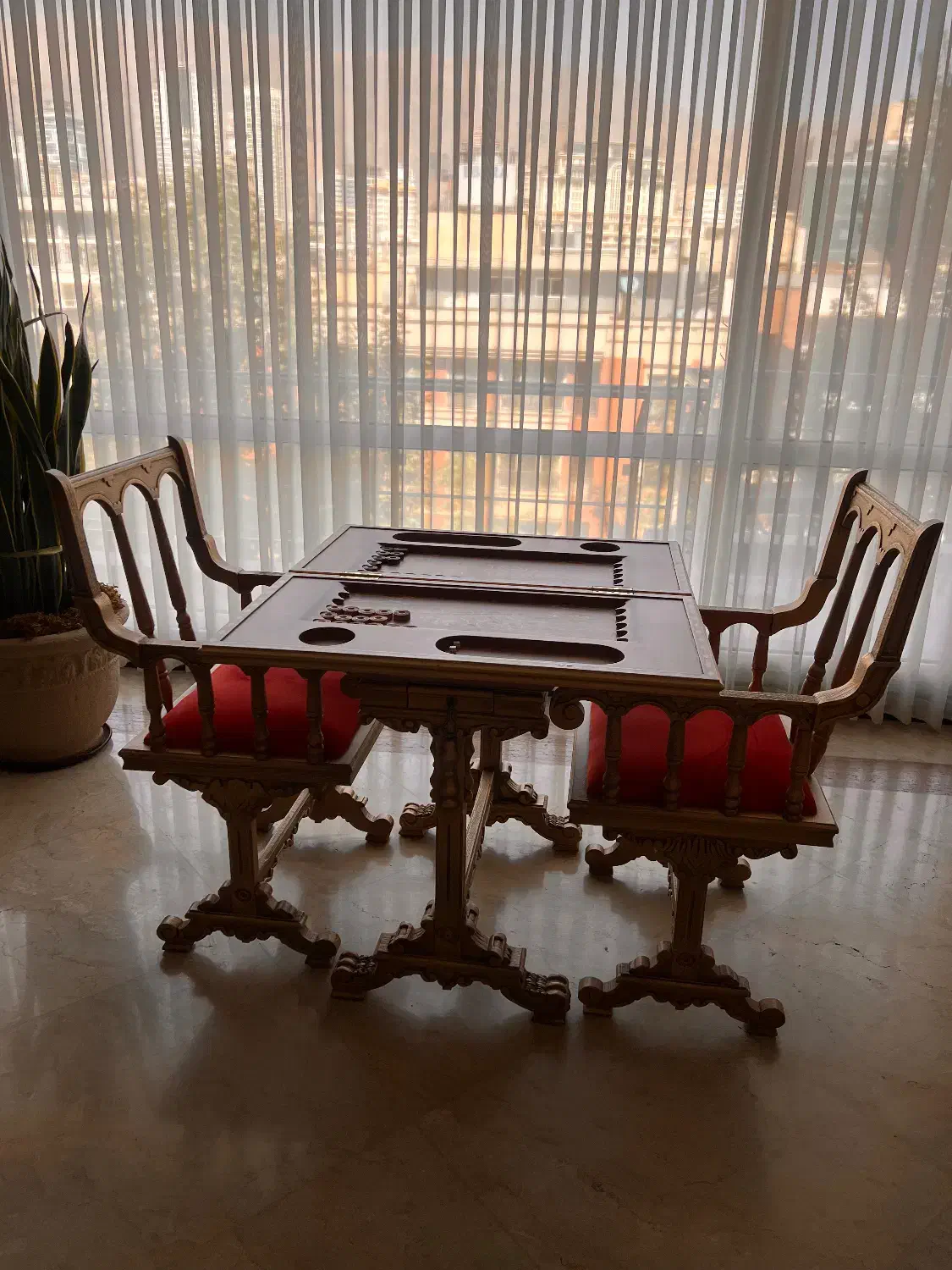 میز تخته نرد  و شطرنج|کلکسیون و سرگرمی|تهران, سردارجنگل|دیوار