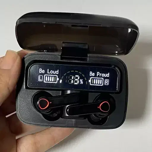 هندزفری بلوتوث ایرپاد m19 اصلی دارای چراغ قوه|لوازم جانبی موبایل و تبلت|دورود, |دیوار