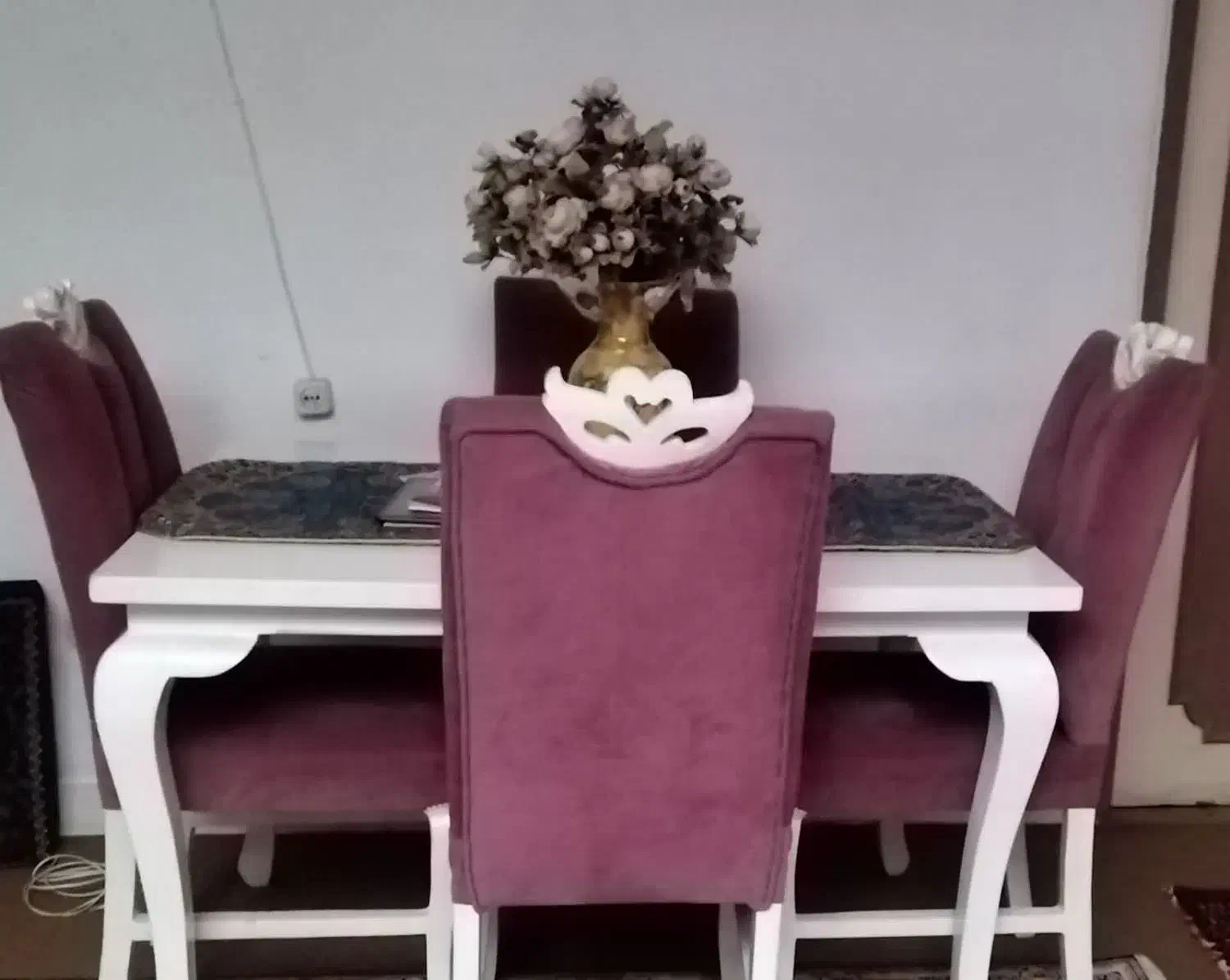 نیز غذا خوری چهار نفره|میز و صندلی غذاخوری|زرندیه, |دیوار