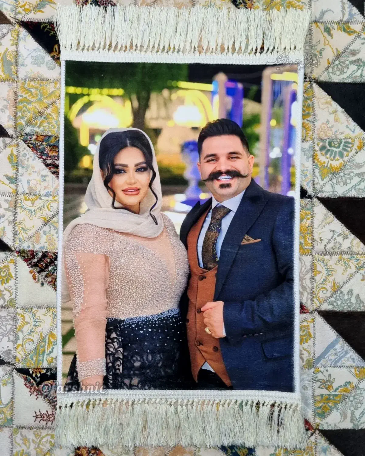 تبدیل عکس اختصاصی به تابلوفرش|تابلو فرش|آران و بیدگل, |دیوار