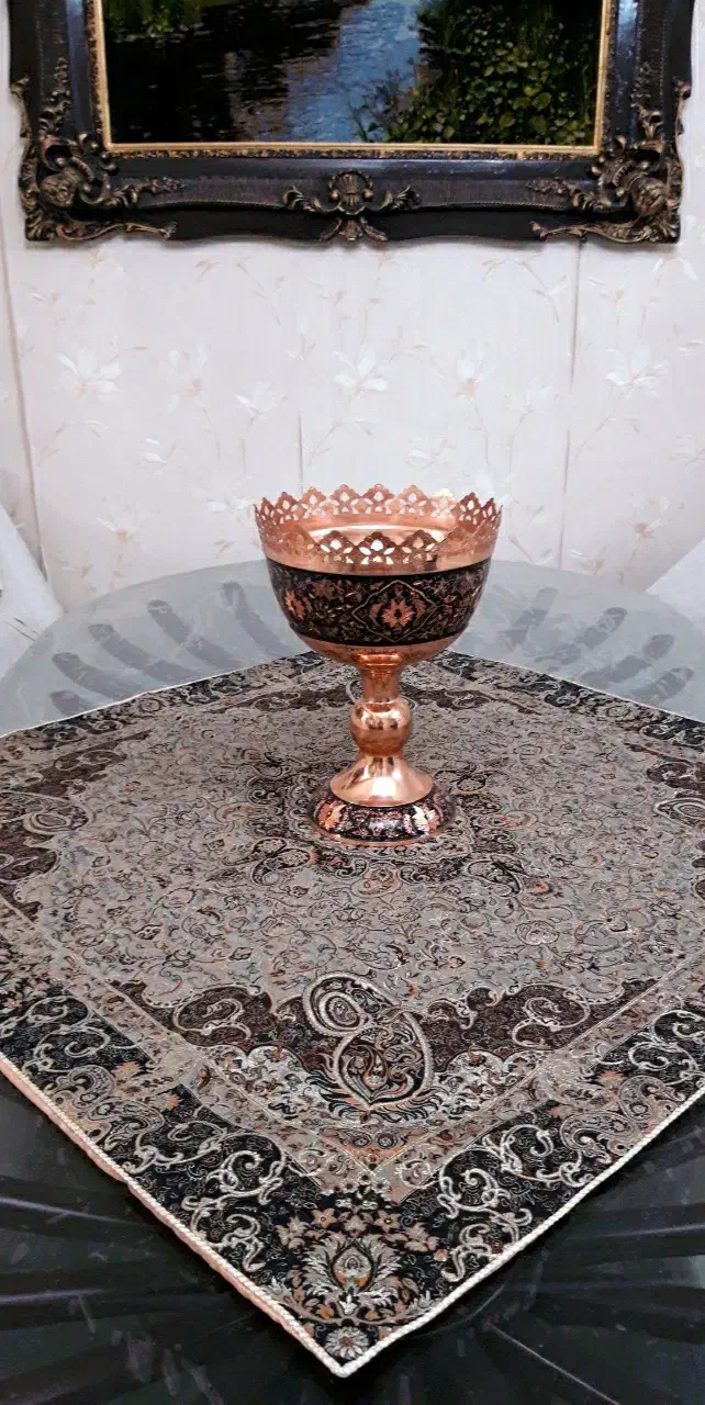 جام مسی الماس تراش آجیل میوه خوری نو|صنایع دستی و سایر لوازم تزئینی|تهران, ستارخان|دیوار