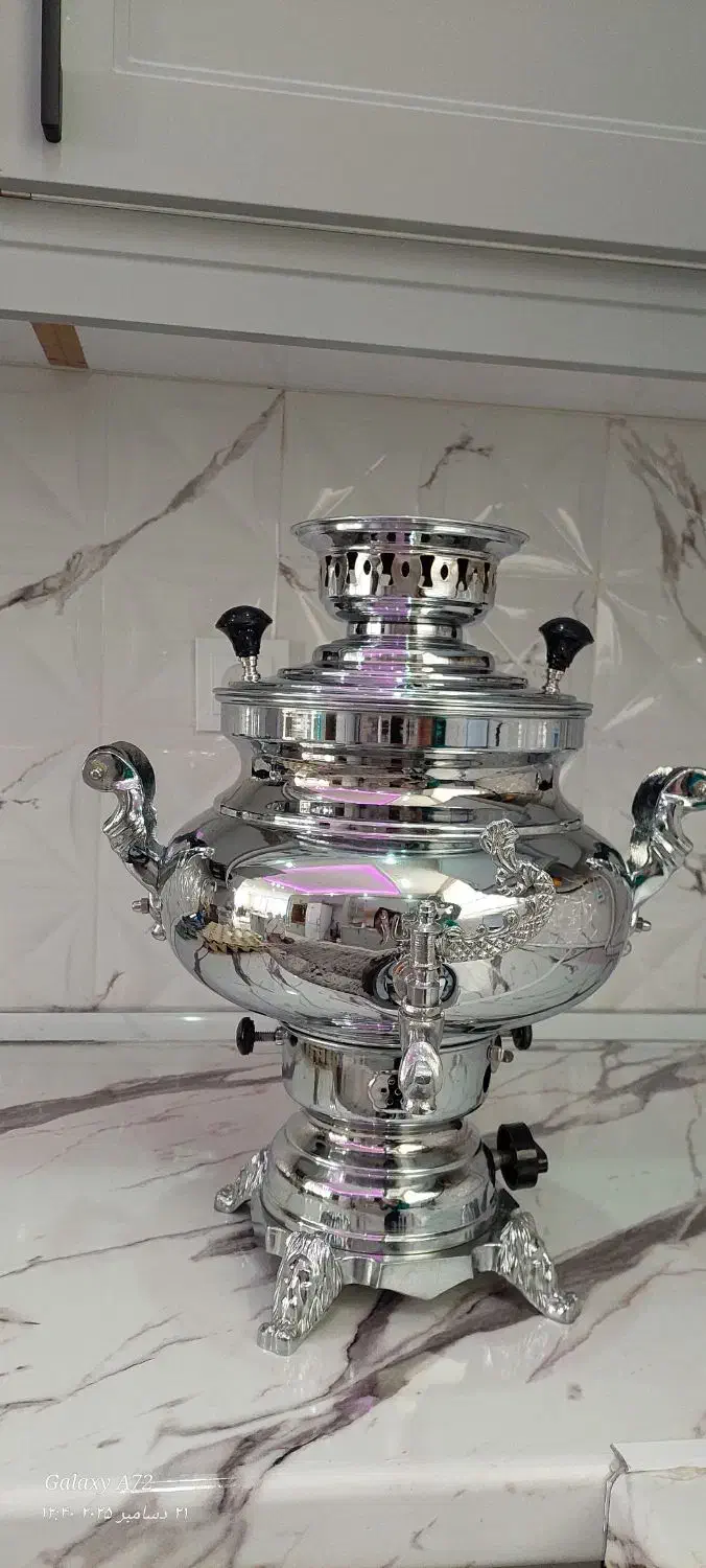 سماورگازی ۵ لیتری|سماور، چایساز، قهوهساز|ورامین, ورامین|دیوار