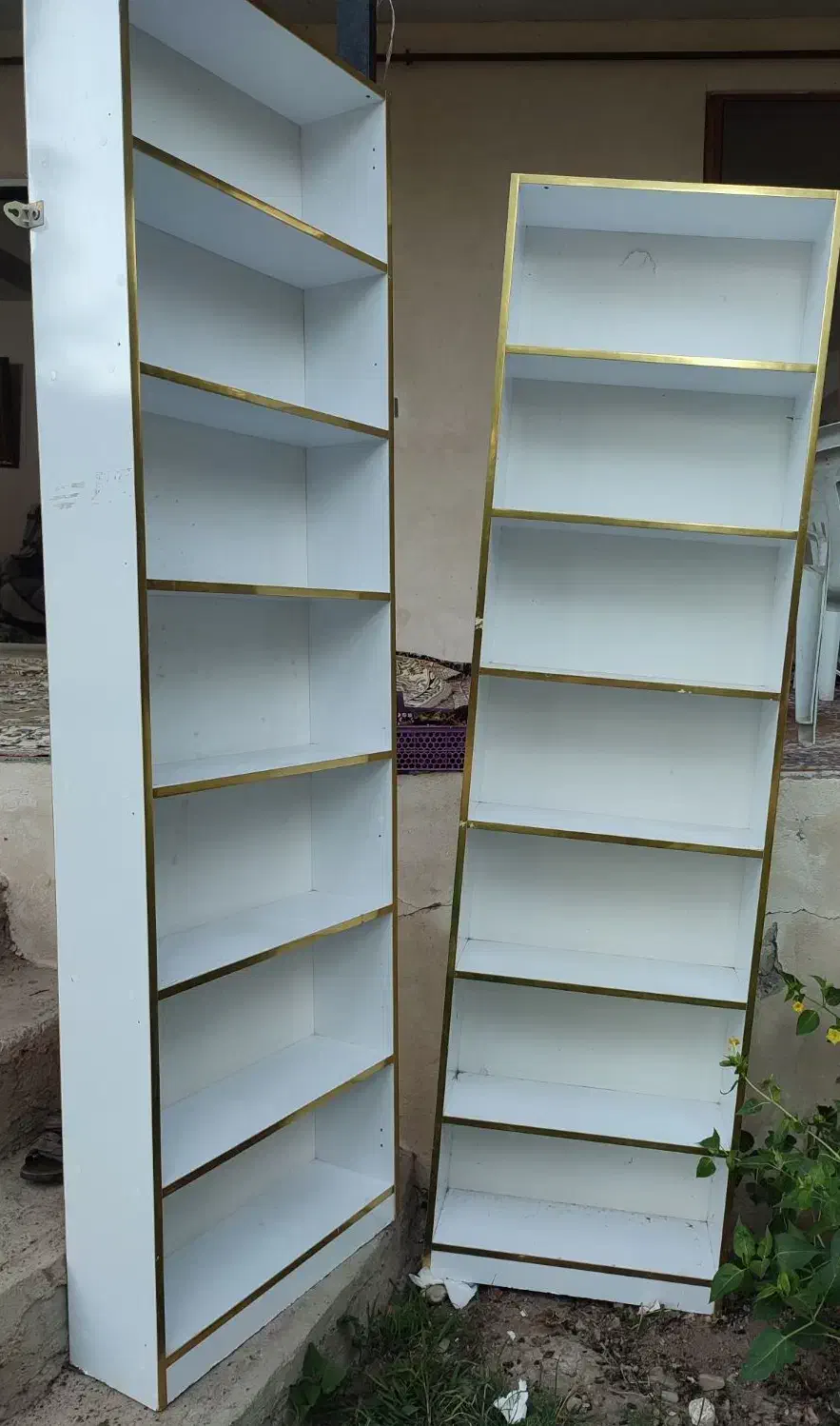شلف قفسه چوبی|کتابخانه، شلف، قفسه‌های دیواری|فومن, |دیوار