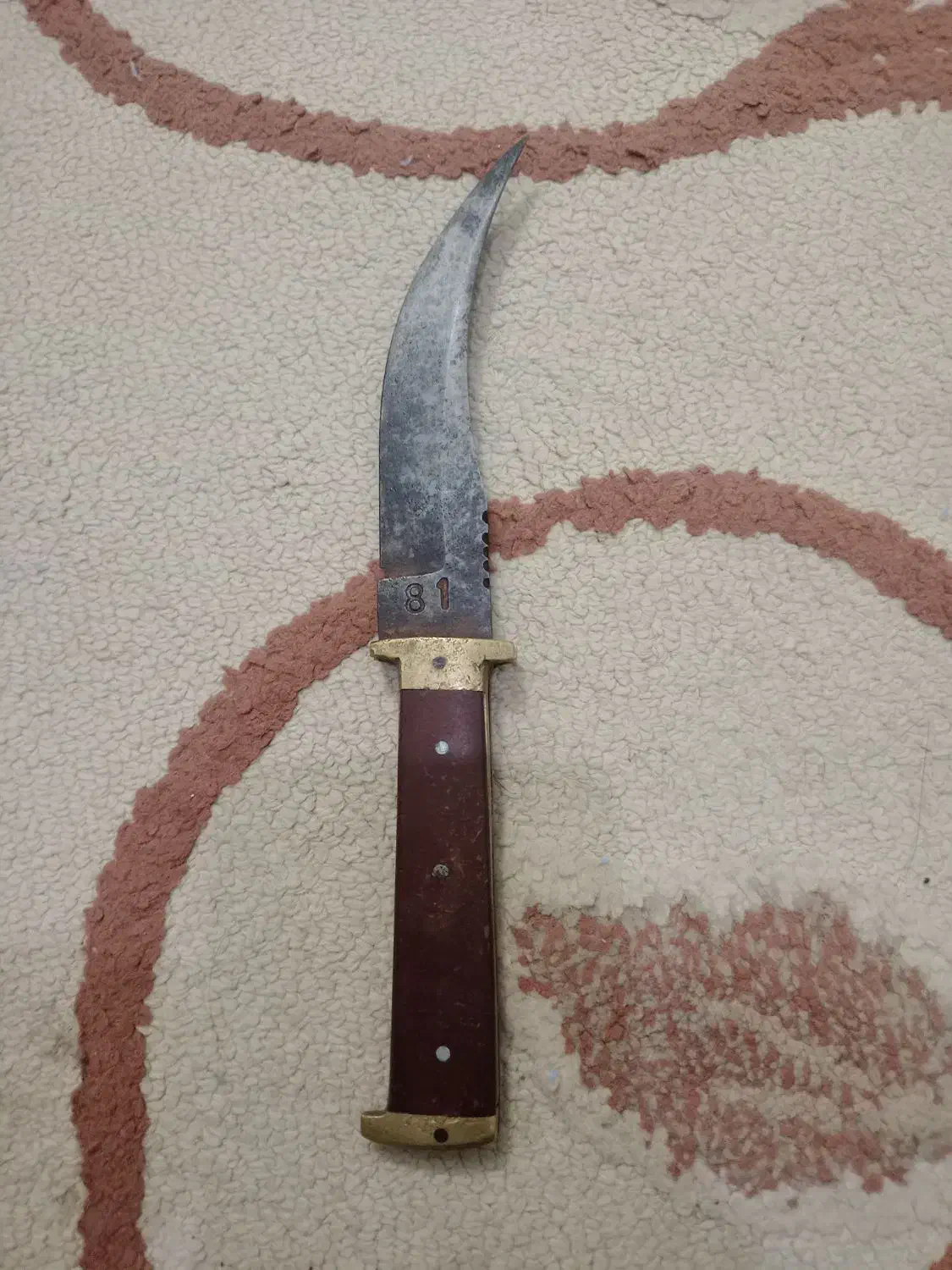 چاقو قدیمی|کلکسیون اشیاء عتیقه|مشهد, کلاته برفی|دیوار