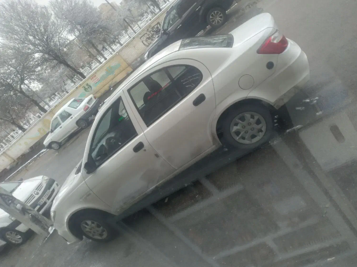 ساینا ۴۰۲ دوگانه کارخانه بی رنگ|خودرو سواری و وانت|اردبیل, |دیوار