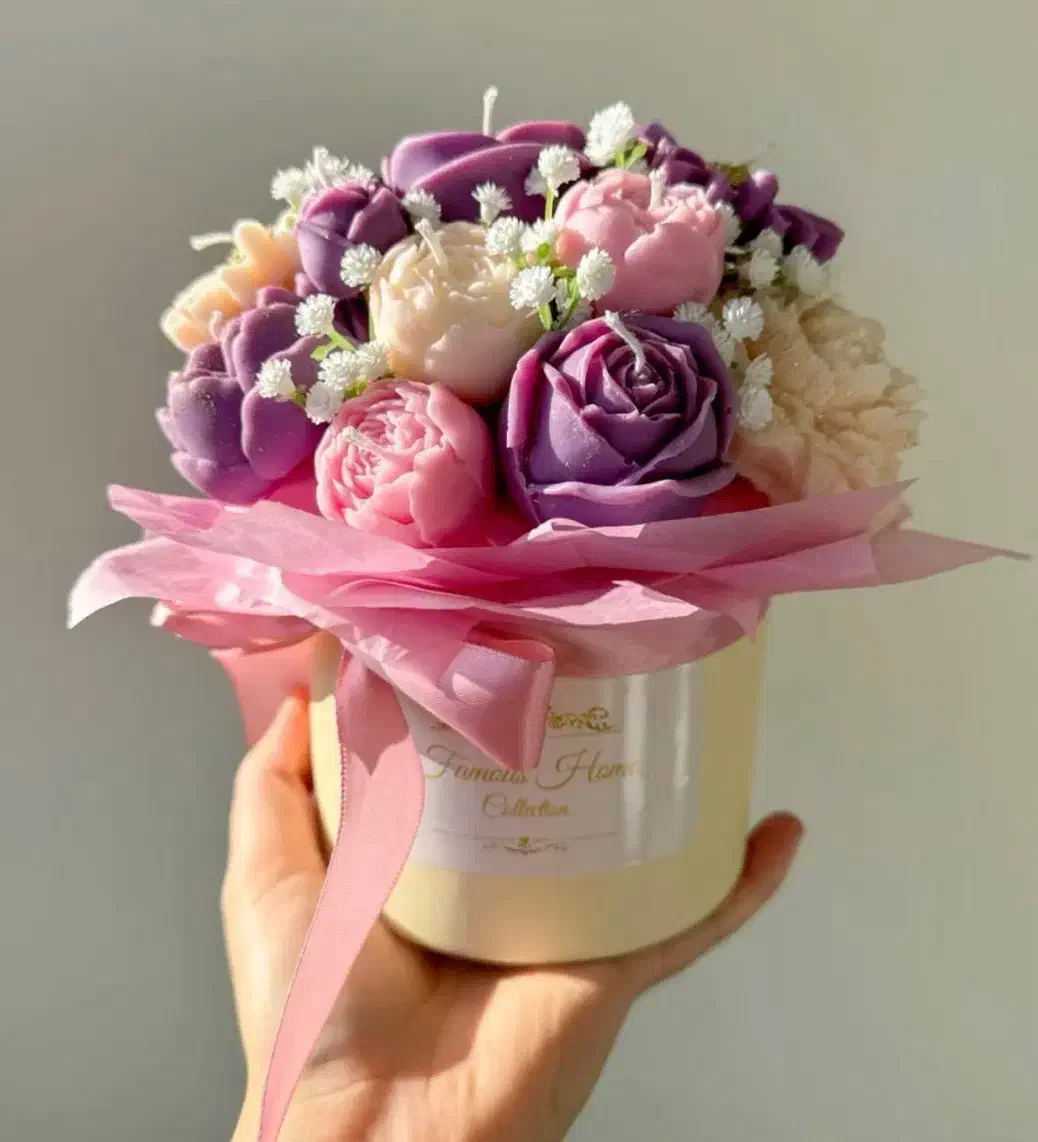 انواع باکس گل شمع|گل مصنوعی|گرمسار, |دیوار