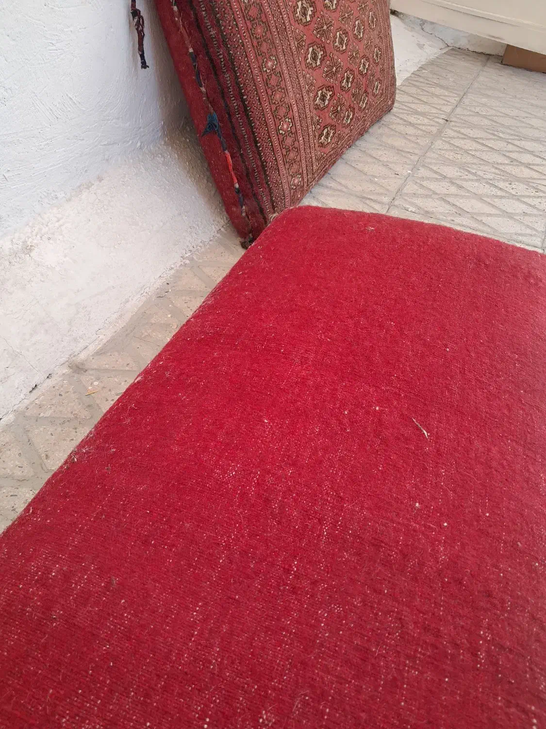 پشتی دست بافت پشمی|پشتی|تهران, شهرک زینبیه|دیوار