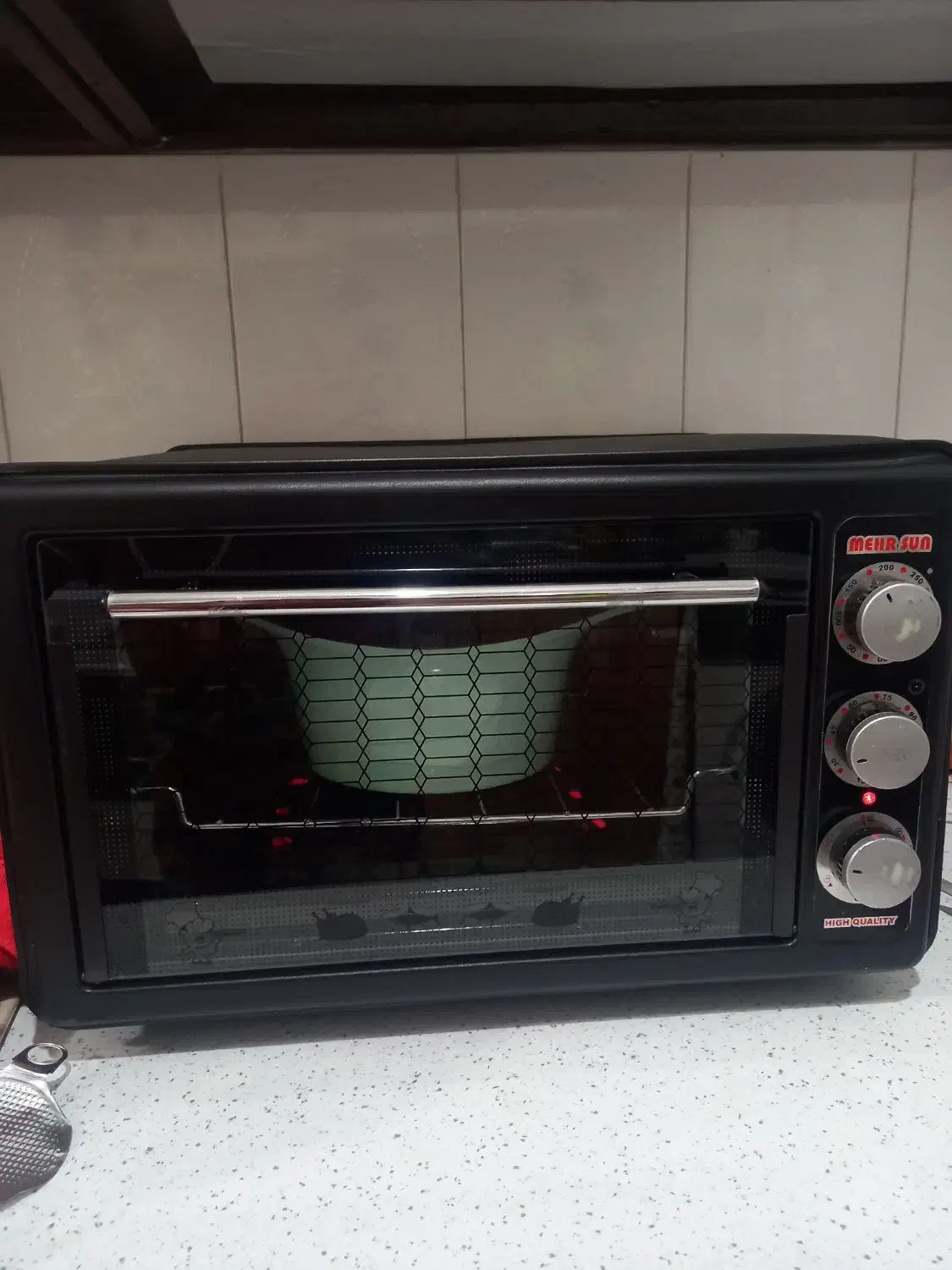 توستر برقی ۳۴ لیتری|اجاق گاز و لوازم برقی پختوپز|قرچک, زیبا شهر|دیوار