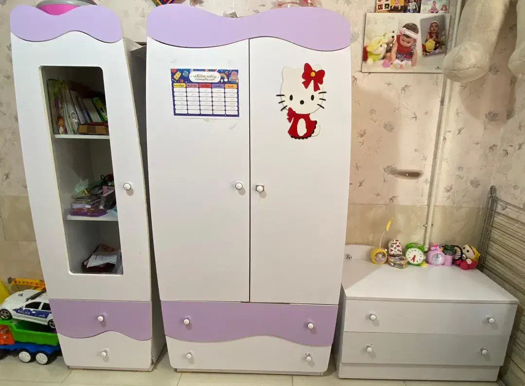 سرویس خواب نوزاد نوجوان|تخت و سرویس خواب|شیراز, شهرک رضوان|دیوار