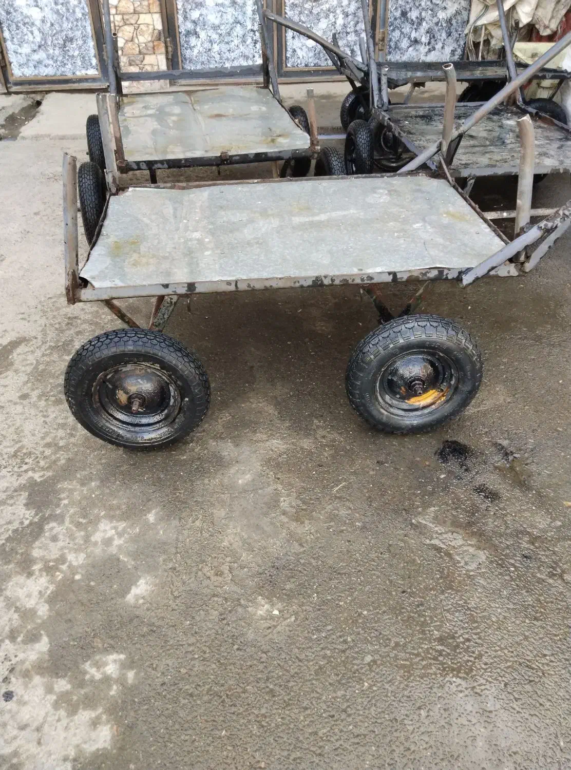 گاری  فرغون دستی بادی سالم|ماشینآلات صنعتی|میاندوآب, |دیوار